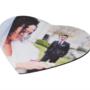 mouse pad a forma di cuore personalizzato