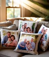 cuscini personalizzati con foto e grafiche per arredare casa