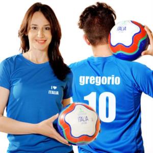 Personalizzate la maglia azzurra per lui o per lei