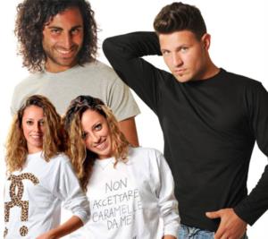 Stampa la tua immagine preferita sulle maglie personalizzate